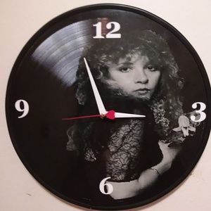STEVIE NICKS - 12 INCH WALL CLOCK